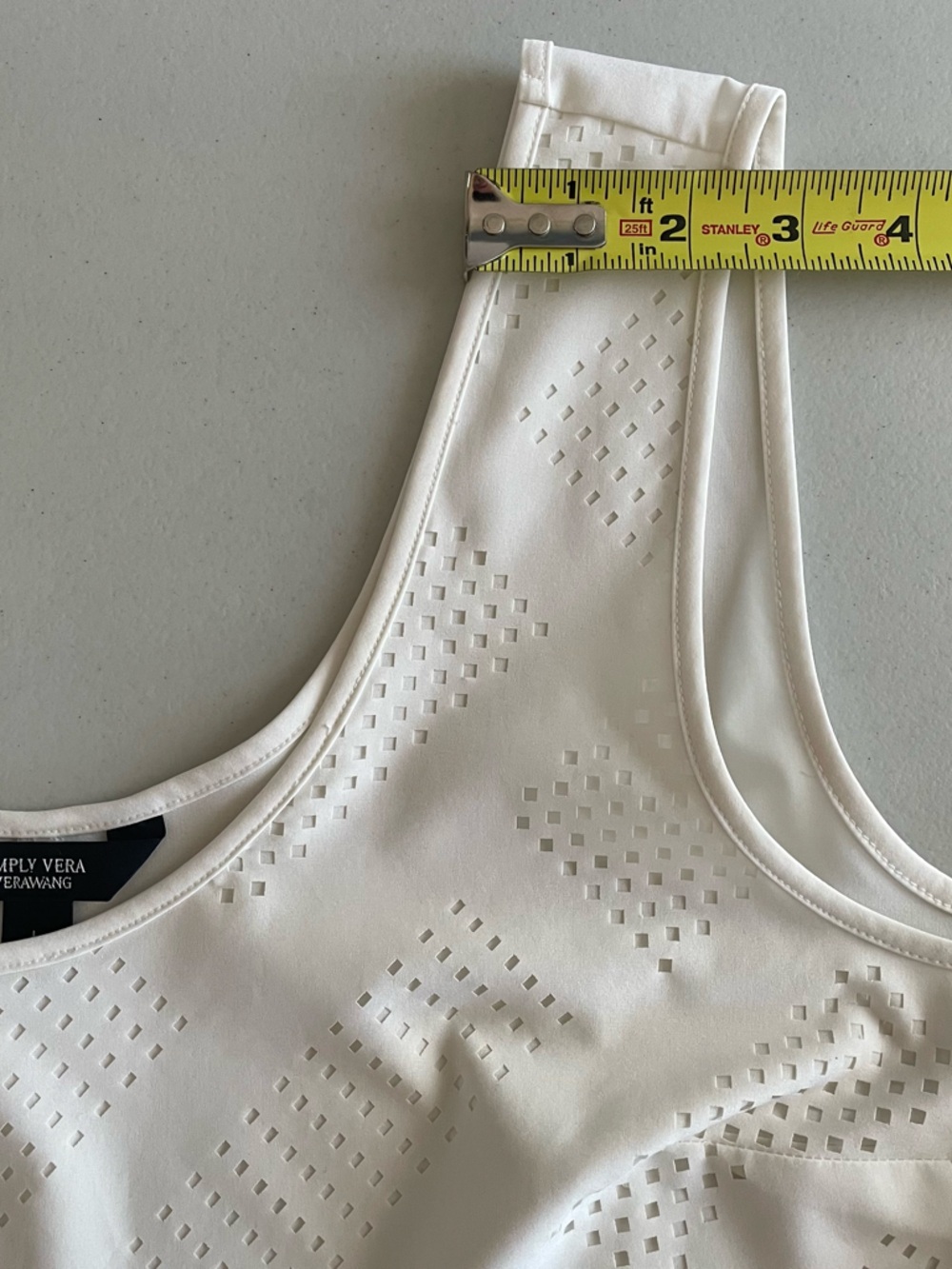 Simply Vera Vera Wang Layered Tank/ Cami/ Shell Size L - Picture 3 of 11